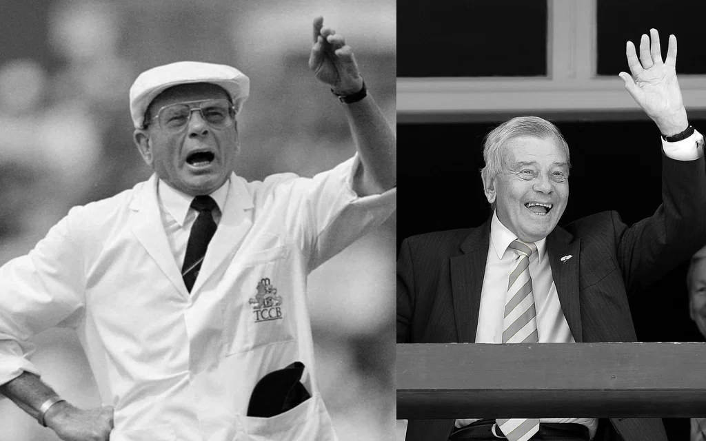 Harold 'Dickie' Bird [Source: @HomeofCricket/X.com]