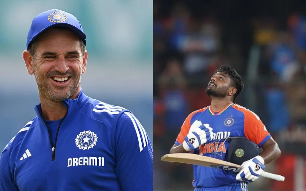 Ryan ten Doeschate backs Sanju Samson (Source: @KnightClub_KKR/x.com, @ImTanujSingh/x.com)
