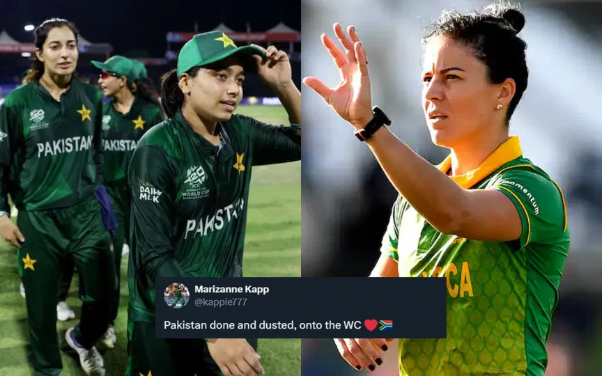 "Pakistan done and dusted": Marizanne Kapp takes a sharp dig after ODI series win