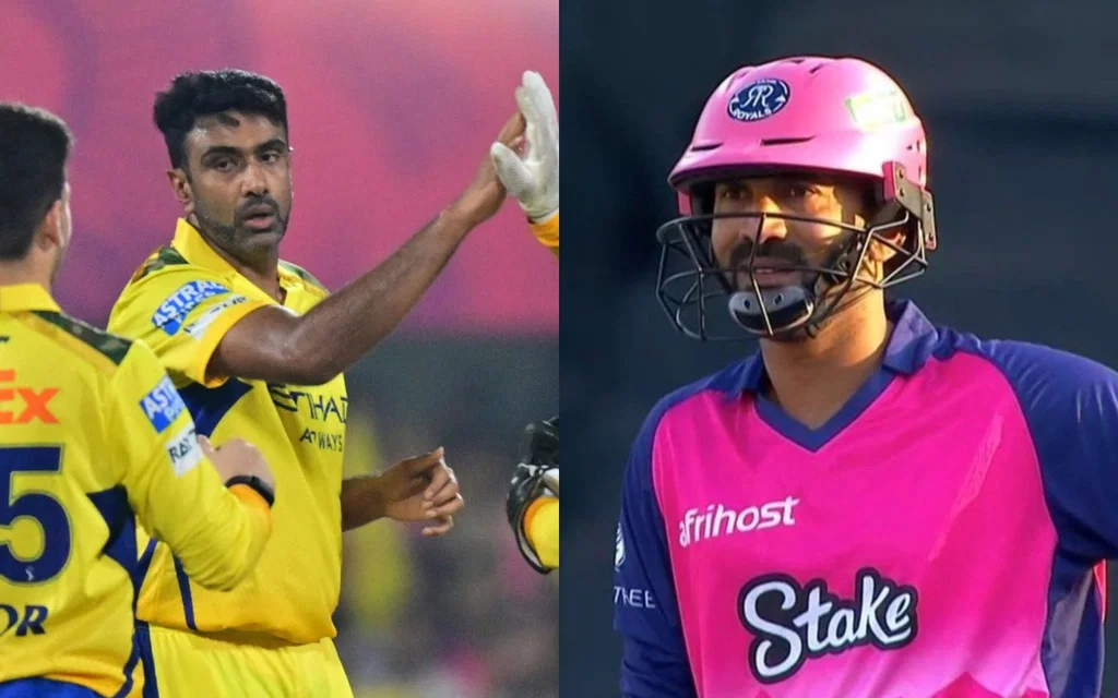 R Ashwin and Dinesh Karthik [Source: AFP and @Piyush_Cricket/X.com]