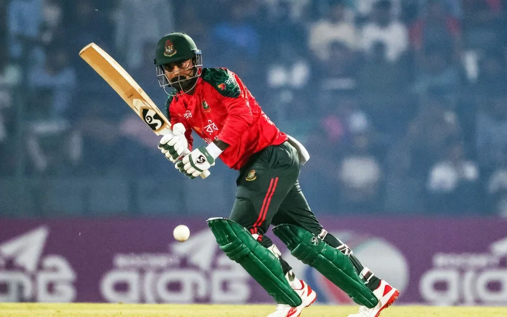 Litton Das Batting for Bangladesh - (Source : AFP)