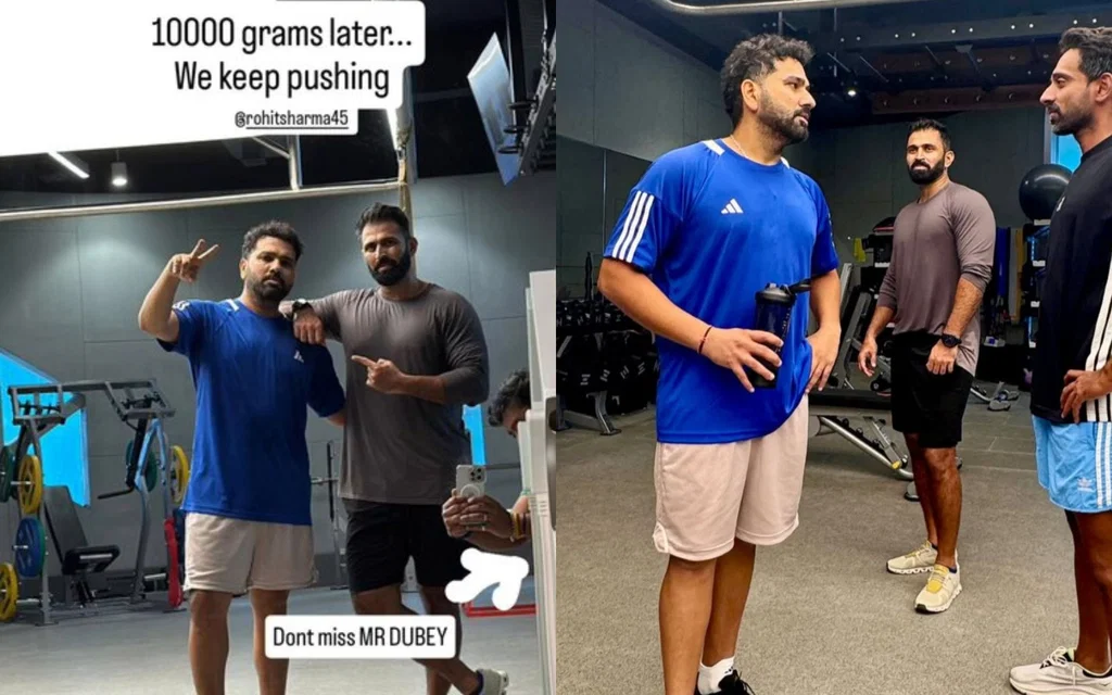 Rohit Sharma makes stunning transformation [Source: @Insane__Emi, @CricCrazyJohns/X.com]