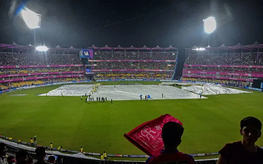Barsapara Cricket Stadium during an IPL match (Source: AFP)