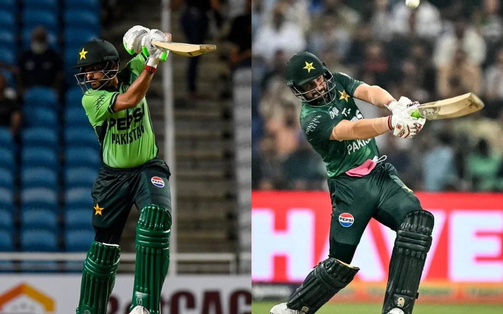 Babar vs Sahibzada Farhan after 25 T20Is [Source: AFP Photo]
