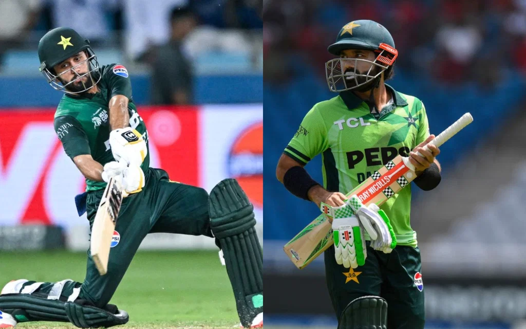 Mohammad Haris and Mohammad Rizwan - (Source : AFP)