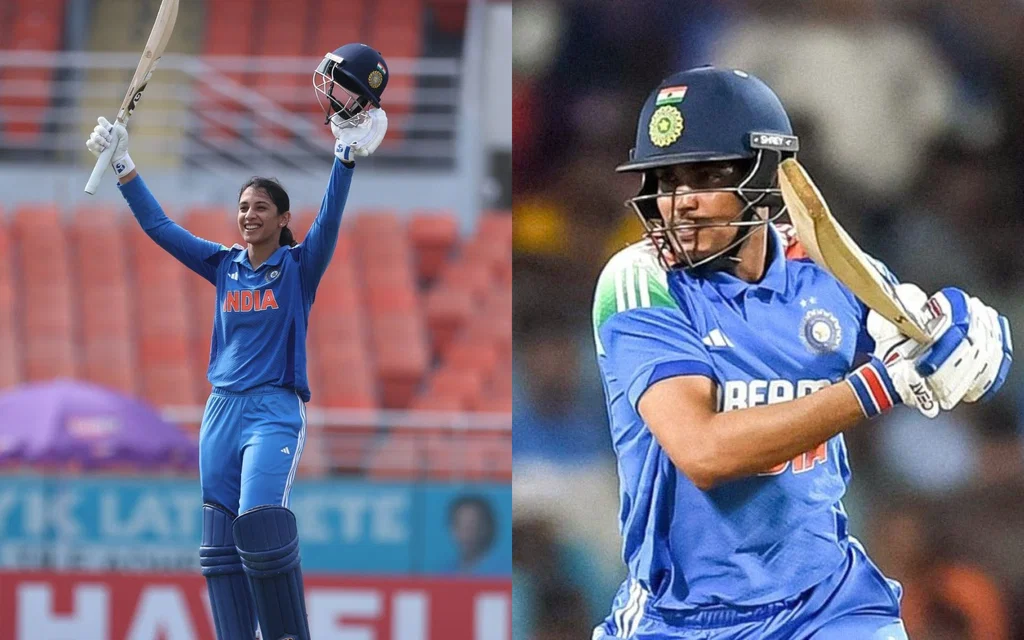 Shubman Gill Praises Smriti Mandhana (Source: @ImTanujSingh/x.com, @mufaddal_vohra/x.com)