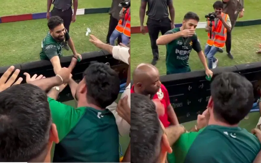 "India ko chhodna nahi": Pakistani fan puts pressure on Haris Rauf for Asia Cup final