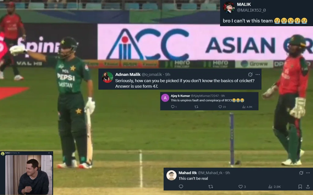 Mohammad Haris was trolled [Source: Screengrabs]