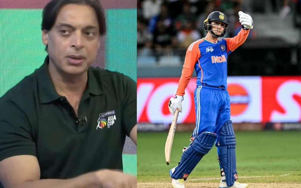 Shoaib Akhtar on Abhishek Sharma (Source:@mufaddal_vohra,x.com and AFP)