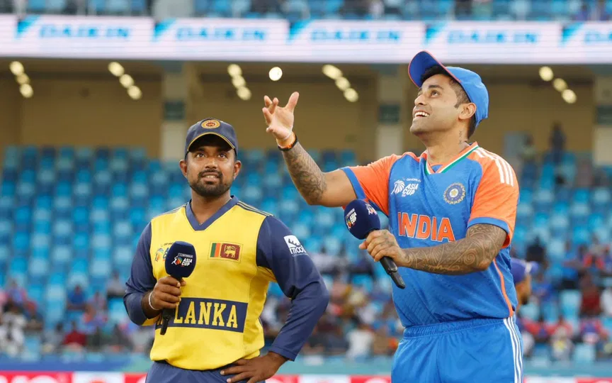 IND vs SL टॉस अपडेट [Source: @BCCI/X]