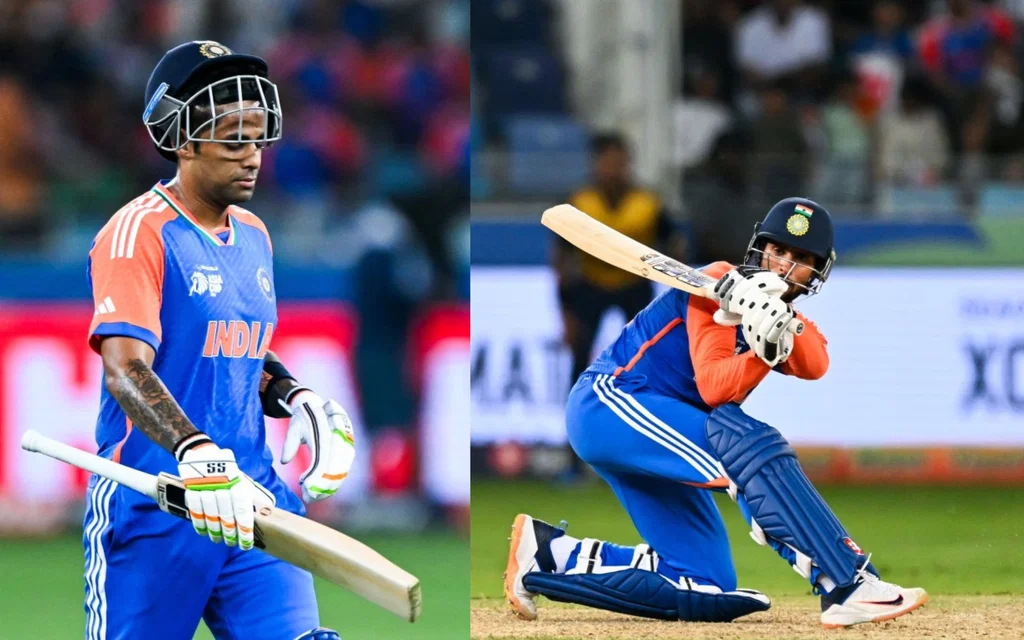 Suryakumar Yadav vs Tilak Varma - (Source : AFP)