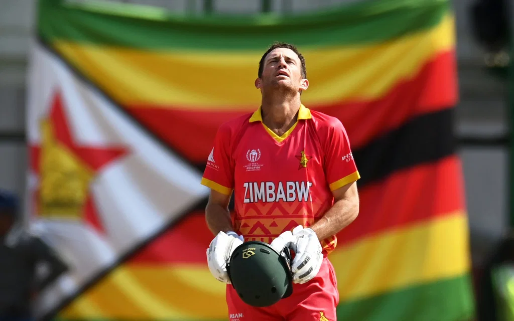 Sean Williams in the national jersey [Source: @ICC/X.com]