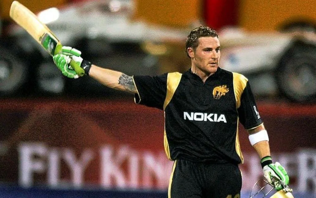 Brendon McCullum for KKR in 2008 [Source: @vaibhav_hatwal/X.com]