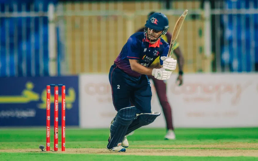 Nepal stun WI to take 1-0 lead, Paudel and Bhurtel play starring roles in big upset