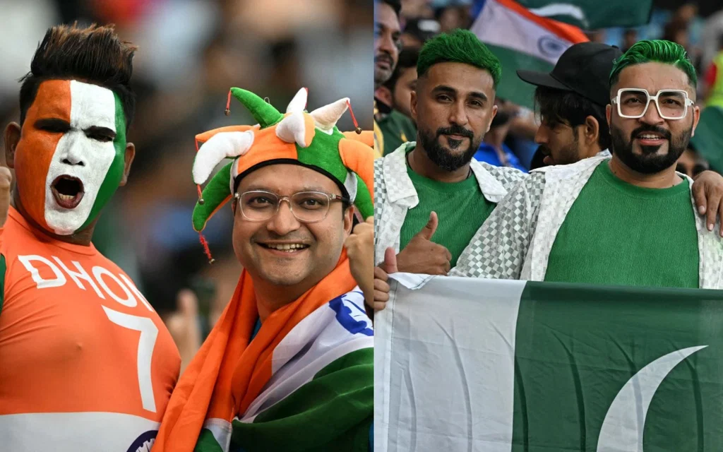 India vs Pakistan (Source: AFP)