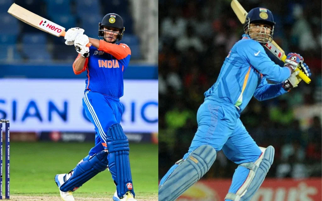 Abhisehek Sharma and Virender Sehwag for India - (Source : AFP)