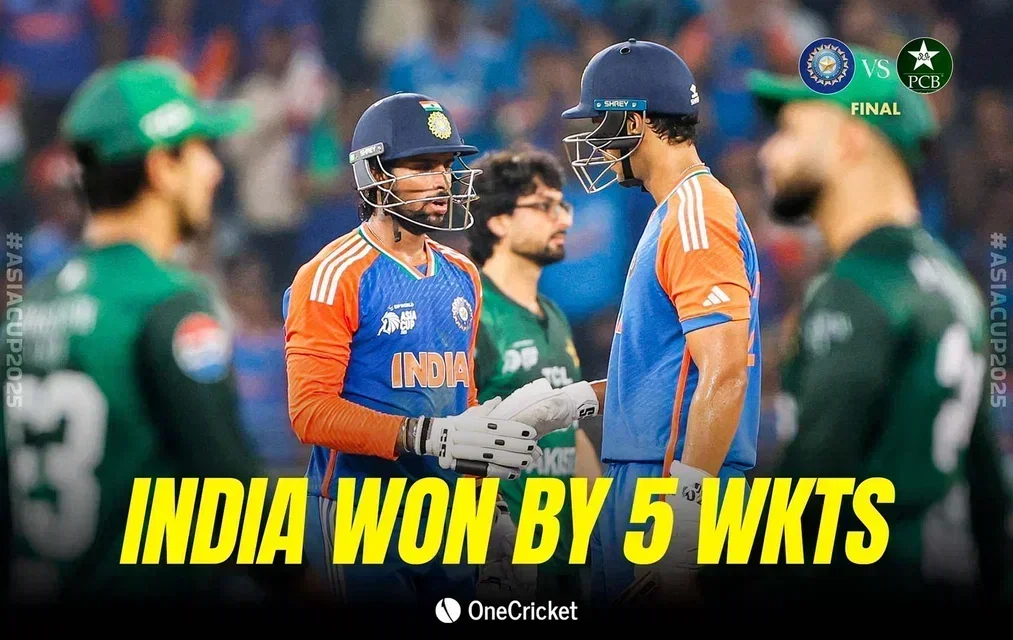IND vs PAK Asia Cup Final [Source: OneCricket]