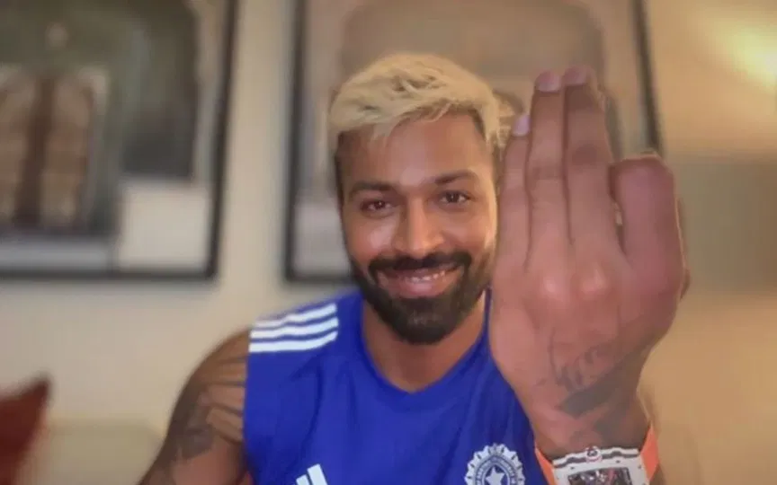Hardik Pandya. [Source - Hardik Pandya/Instagram]
