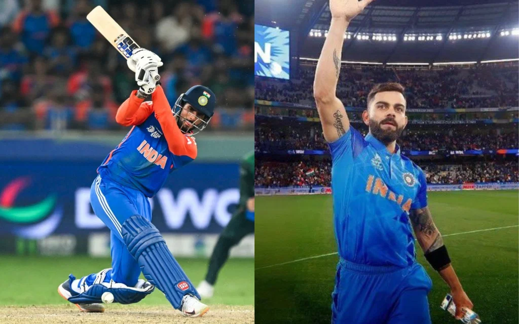 Similarities between Tilak and Kohli [Source: AFP Photo]