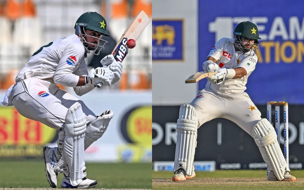 Saim Ayub and Imam-ul-Haq [Source: AFP]