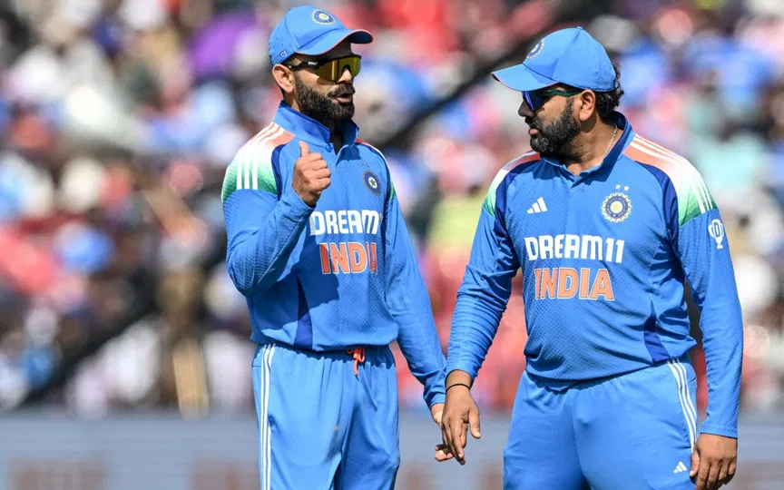 विराट कोहली और रोहित शर्मा (Source: AFP)