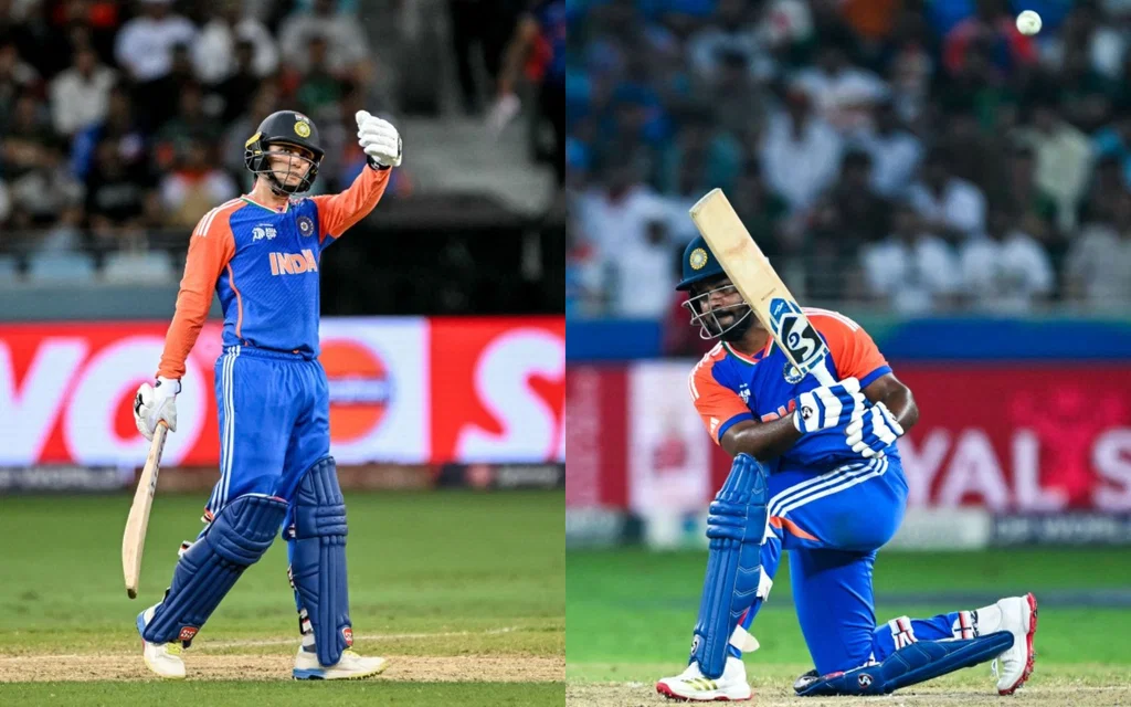 Tilak Varma and Sanju Samson (Source: AFP)