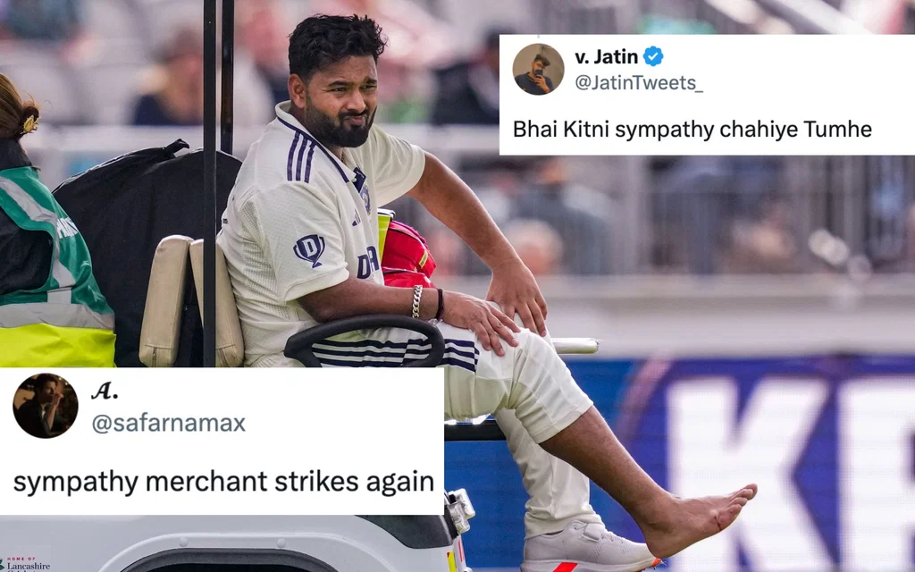 Pant trolled for cheeky retirement tribute [Source: @1sInto2s, @JatinTweets_, @safarnamax/X.com]
