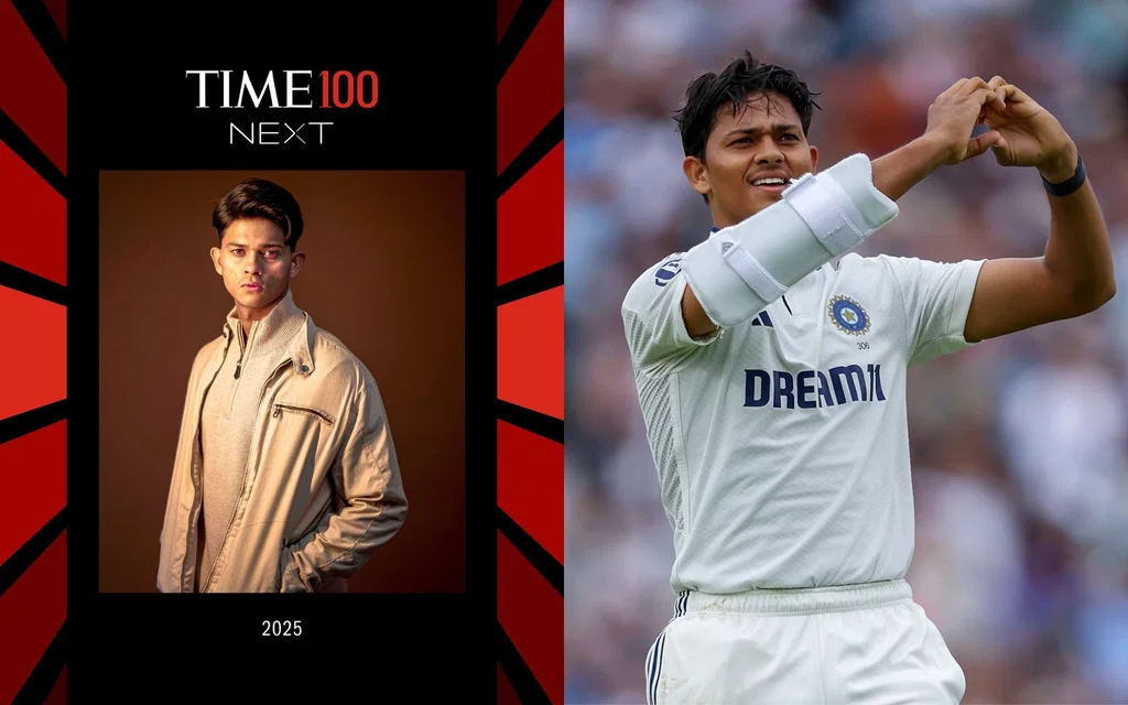 Yashasvi Jaiswal featurs in TIME100 Next 2025(X.com/@ybj_19)