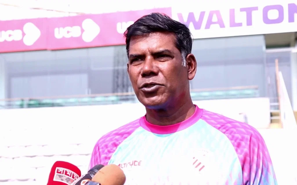 Bangladesh women’s head coach Sarwar Imran [Source: @tournamentcombd/X]