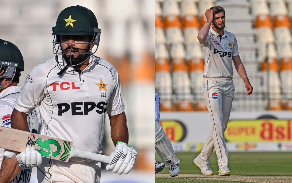Babar and Shaheen must perform vs SA to avoid Test snub [Source: AFP]