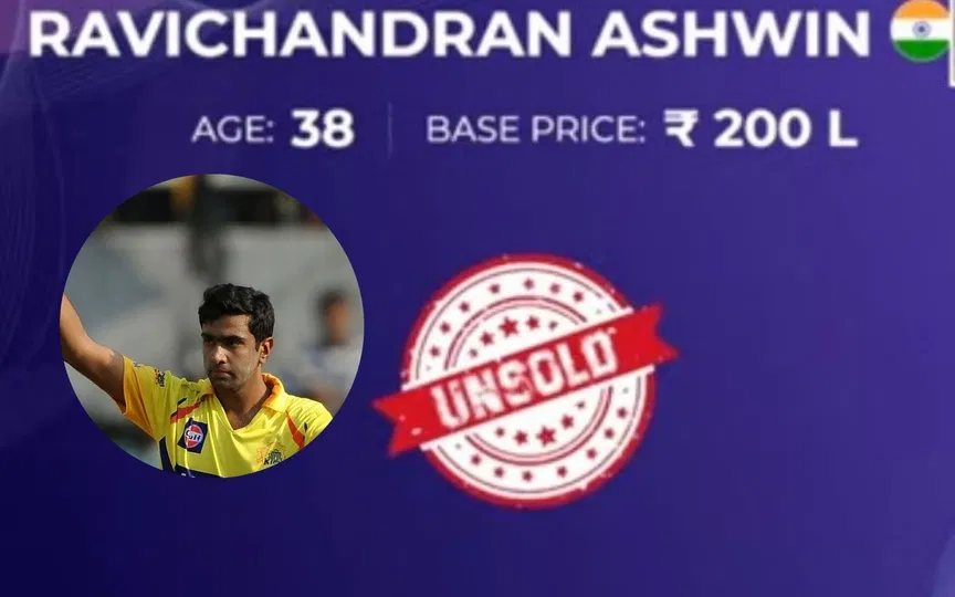 Humiliation for Ravichandran Ashwin; Indian star goes unsold in ILT20 auction