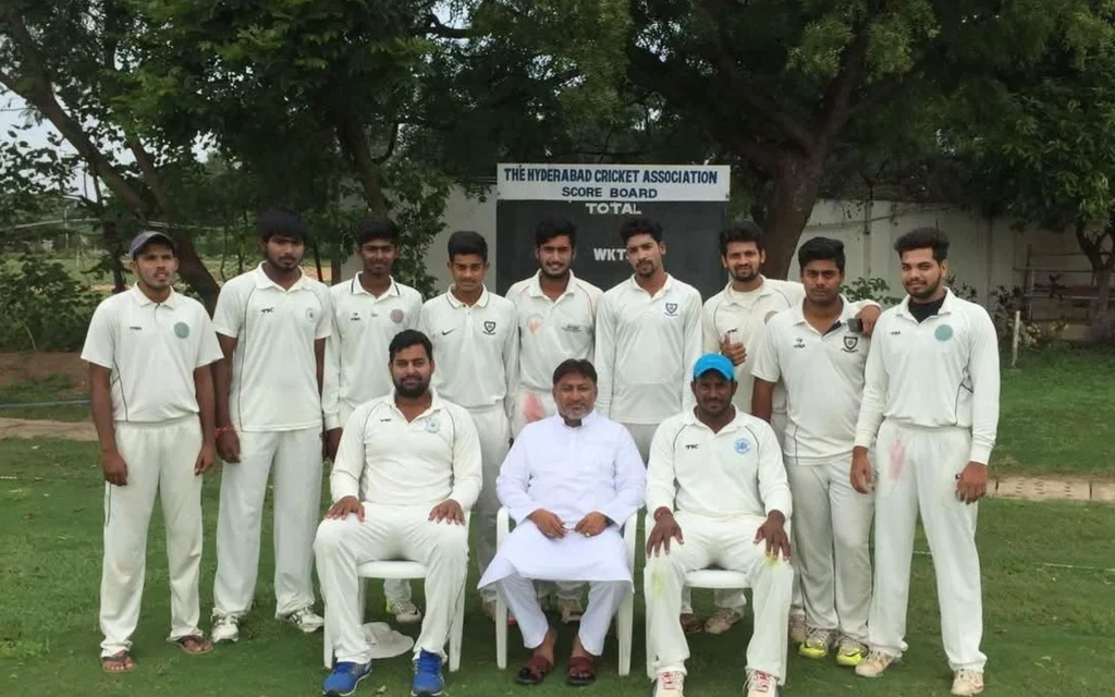 Mohammed Siraj during his younger days