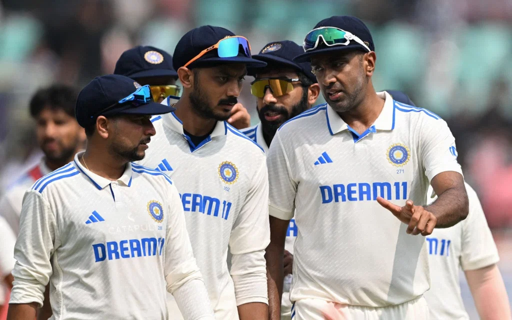Kuldeep Yadav and Axar Patel for India - (Source: AFP)