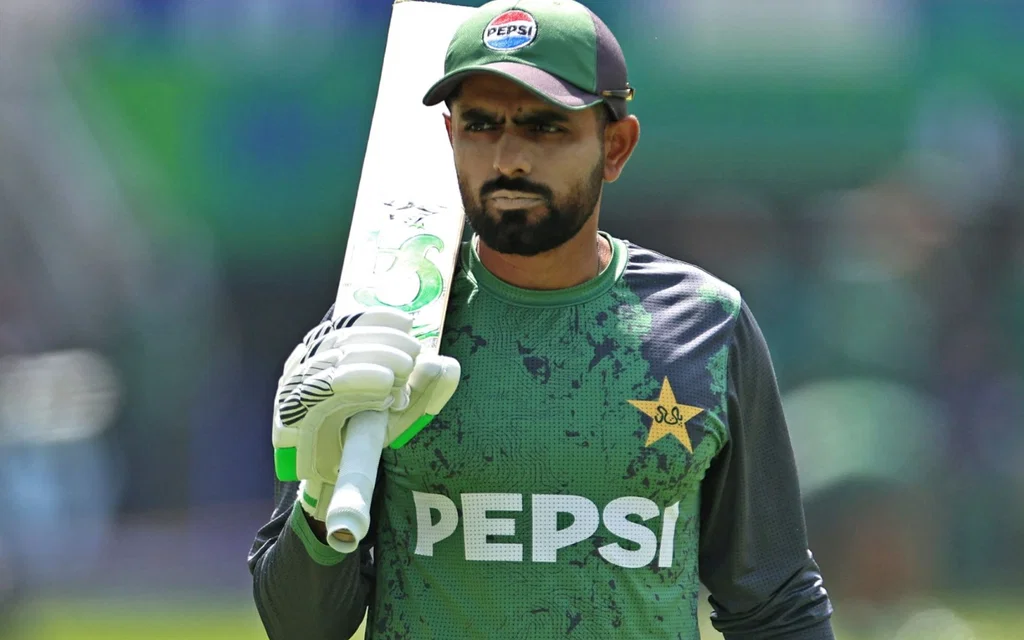 Babar Azam for Pakistan - (Source : AFP)