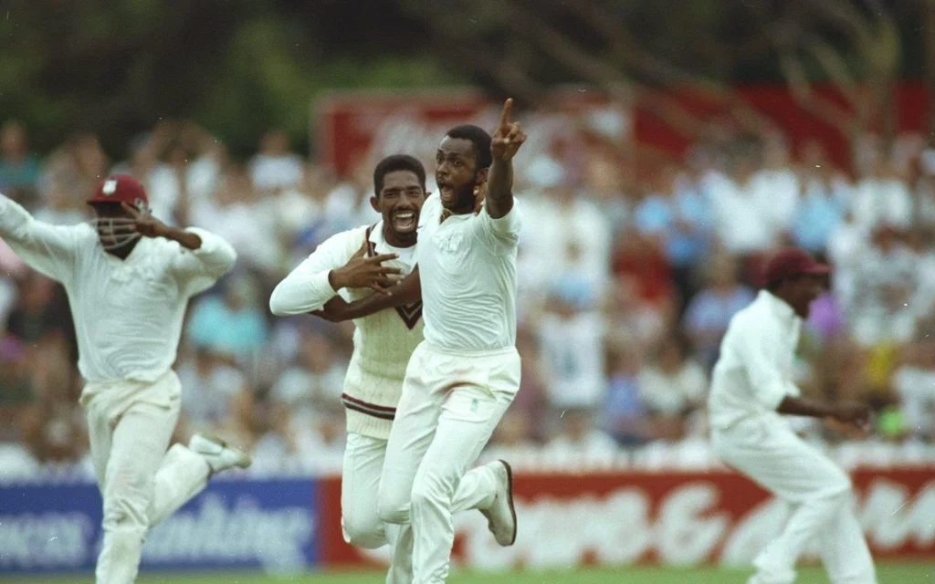 West Indies' last Test win in India (Source: @ICC/x.com)