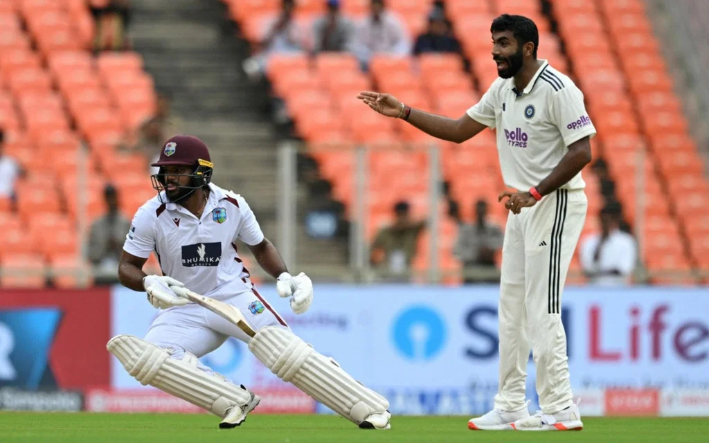 Jasprit Bumrah vs West Indies - (Source :AFP)