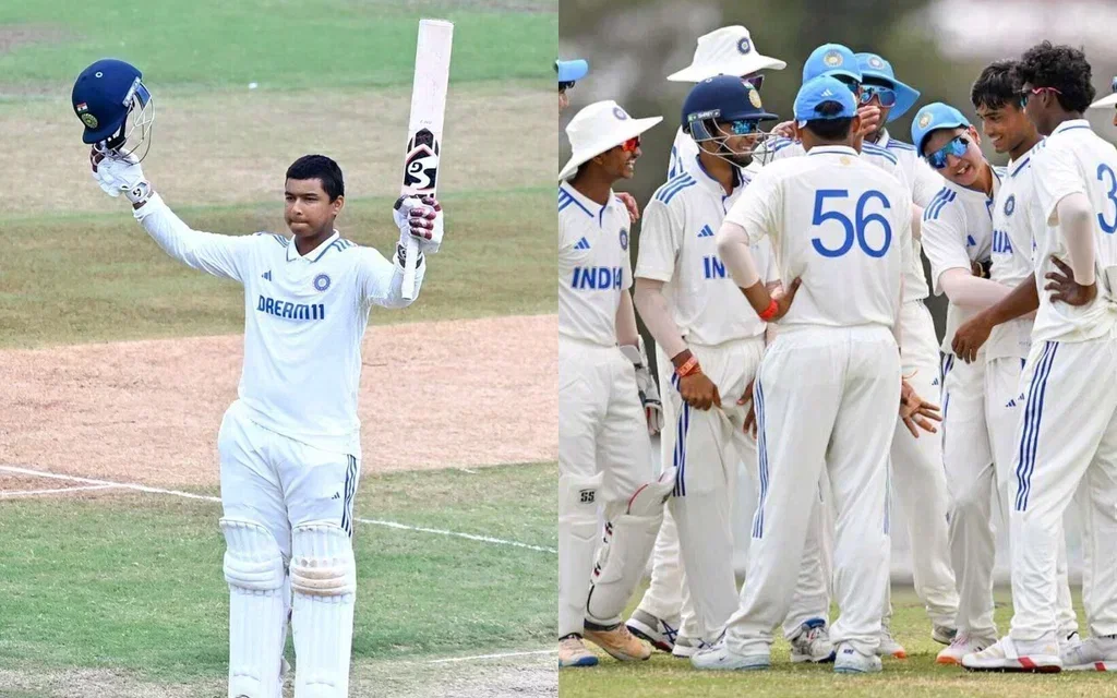 Vaibhav Suryavanshi and India U19 (Source: @BCCI/X.com)