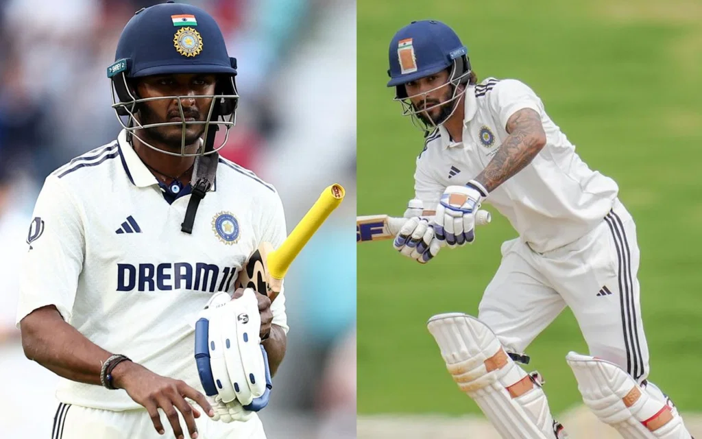 Sai Sudharsan vs Rajat Patidar [Source: AFP and @rishabh18v/X.com]