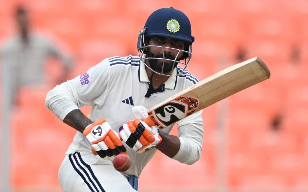 Ravindra Jadeja in Ahmedabad (Source: AFP)