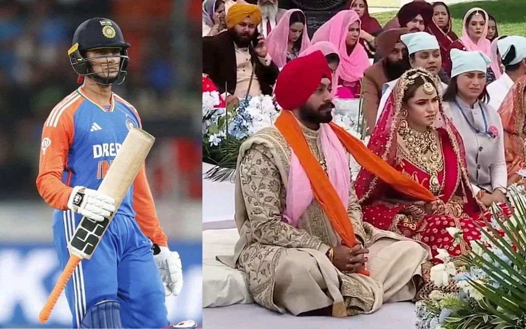 Abhishek misses sister's wedding (X.com/ANI & @45Rohit_sharma)