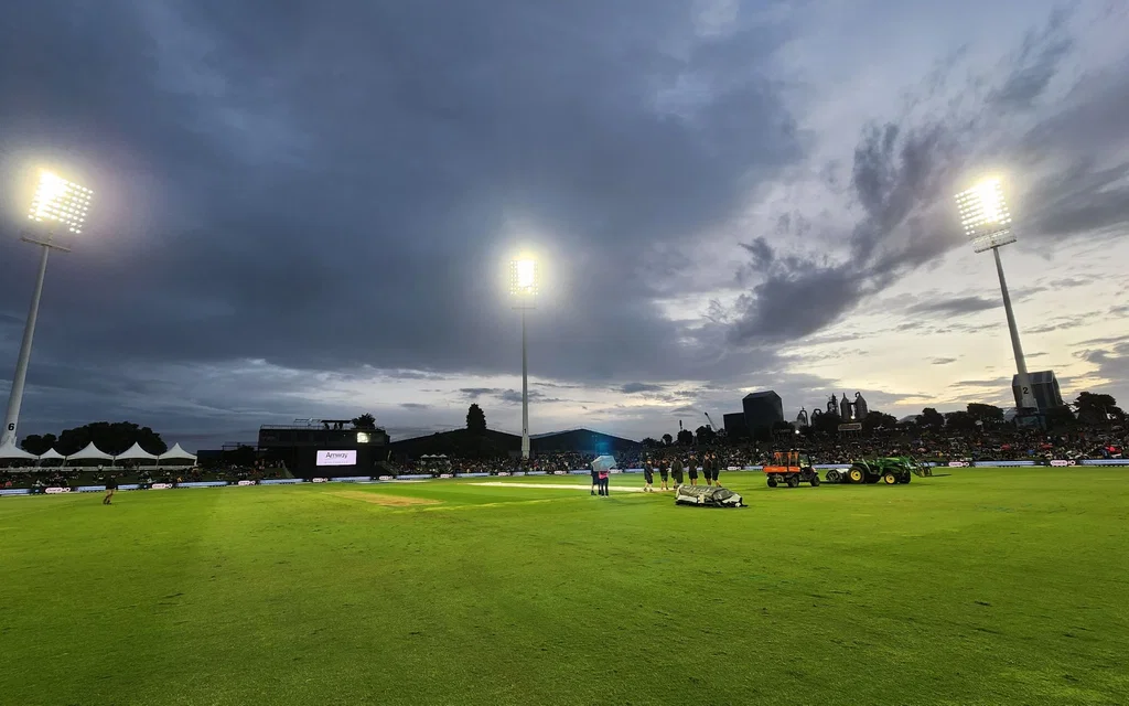 Bay Oval Mount Maunganui (Source:@BCCI,x,com)