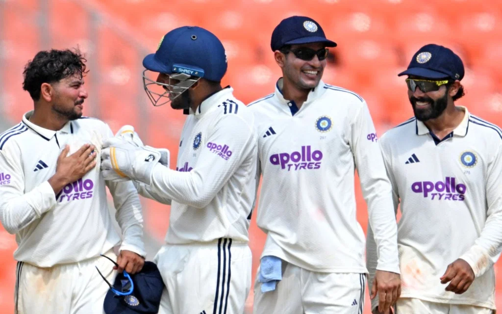 India seal a dominant victory by an innings and 140 runs [Source: AFP]