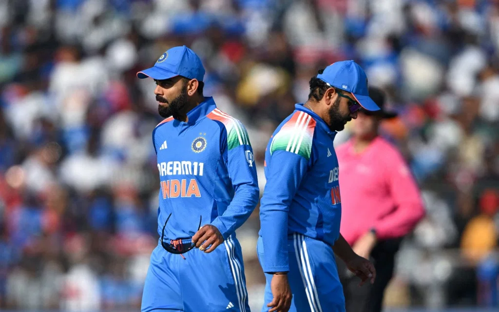 Rohit Sharma and Virat Kohli [Source: AFP]