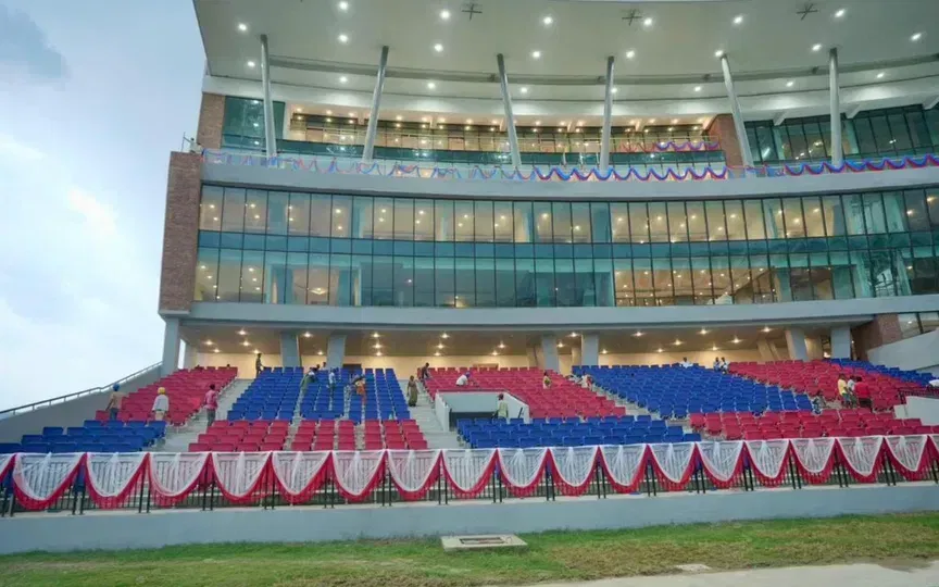 Rajgir International Cricket Stadium [Source: @ThakurVish80259/X.com]