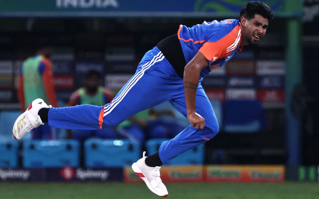 Harshit Rana for India - (Source : Afp)