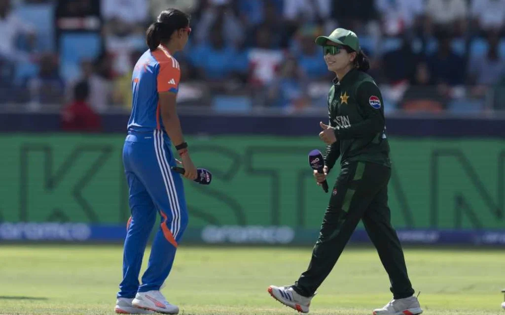 India Women vs Pakistan Women (Source:@RichKettle07,x.com)