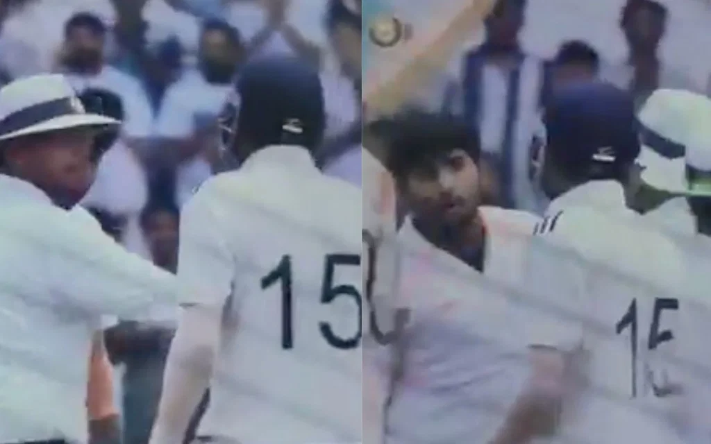 Irani Cup ugly fight [Source: @NihariVsKorma/x.com]

