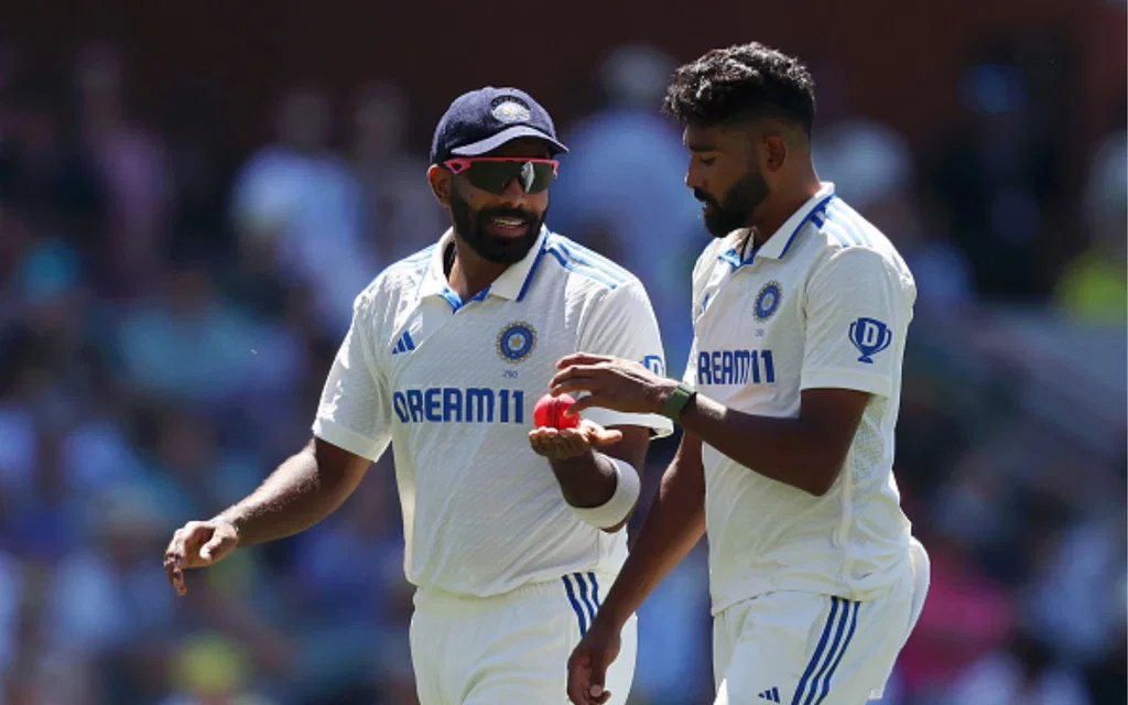 Jasprit Bumrah-Mohammed Siraj's banter [Source: @weRcricket/X.com]