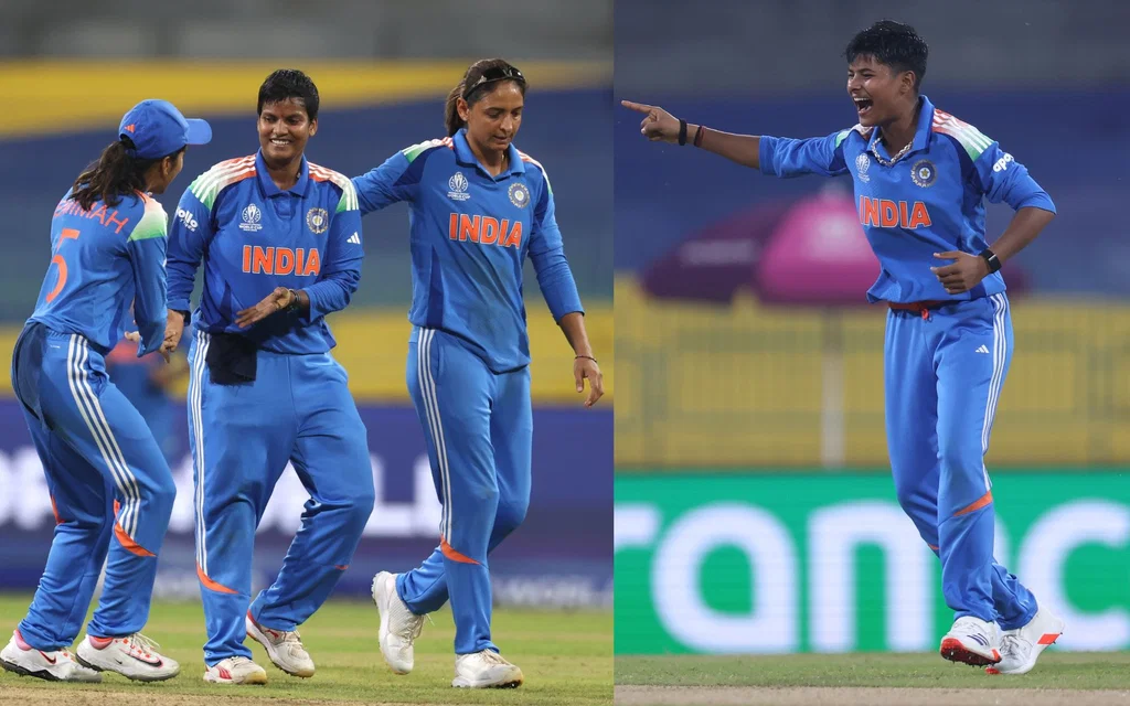 Deepti Sharma and Kranti Goud bowled splendidly [Source: @BCCIWomen/x.com]