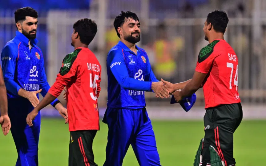 बांग्लादेश ने अफ़ग़ानिस्तान को 3-0 से हराया [स्रोत: @BCBtigers/x.com]